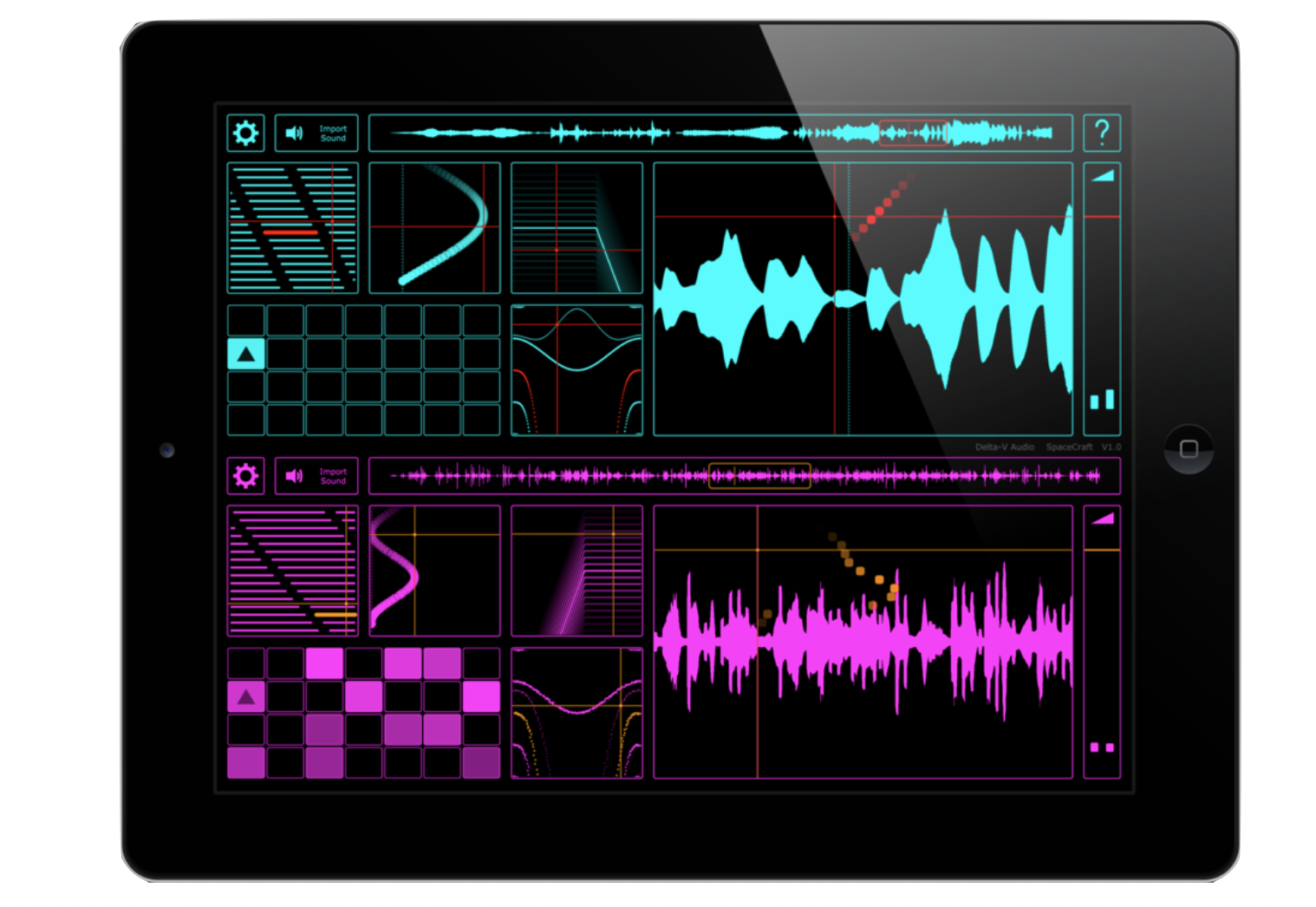SpaceCraft Granular Synthesizer